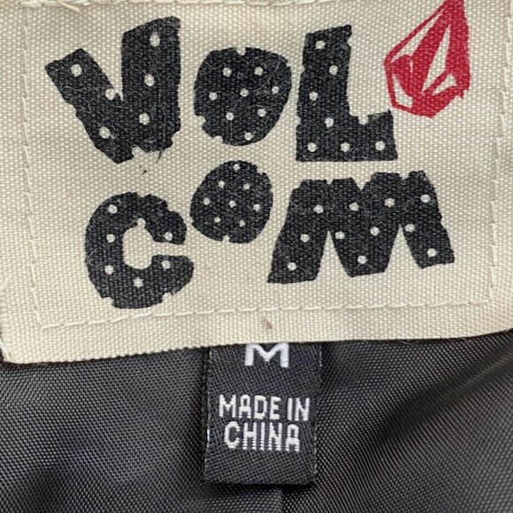 Volcom ๐ฅ Plaid Babydoll Button & hooded ๐ฅ jacket 3/4 Sleave - Picture 12 of 12